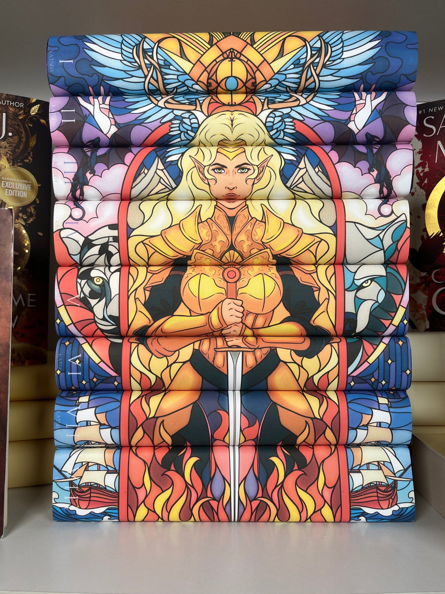 Aelin Inspired Printables | Decorative Book Covers | ACOTAR Inspired Dust Jackets