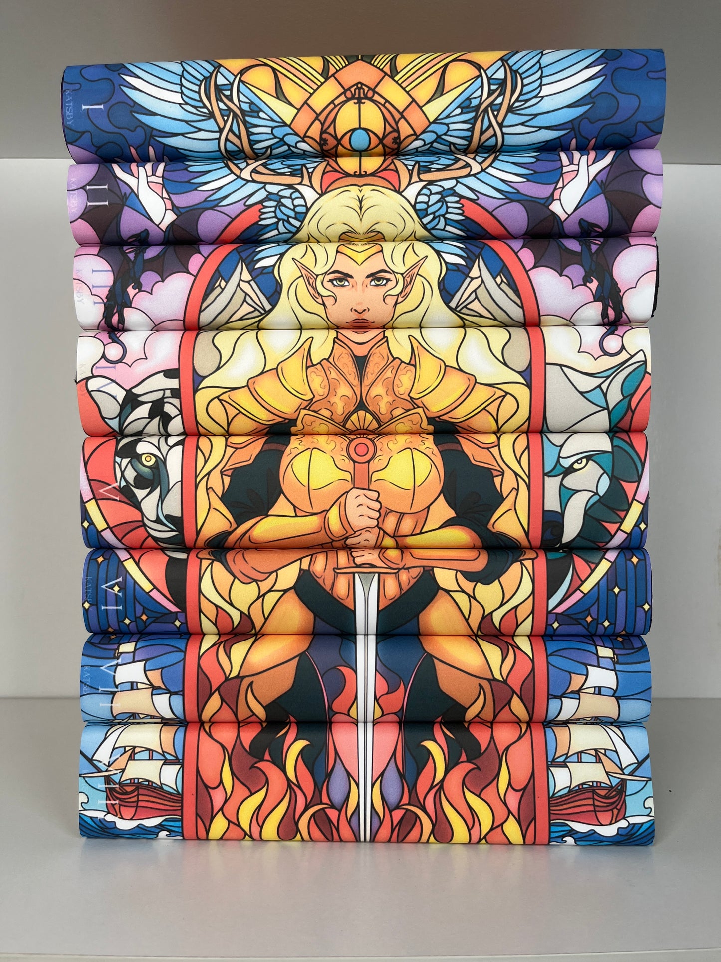Aelin Inspired Printables | Decorative Book Covers | ACOTAR Inspired Dust Jackets