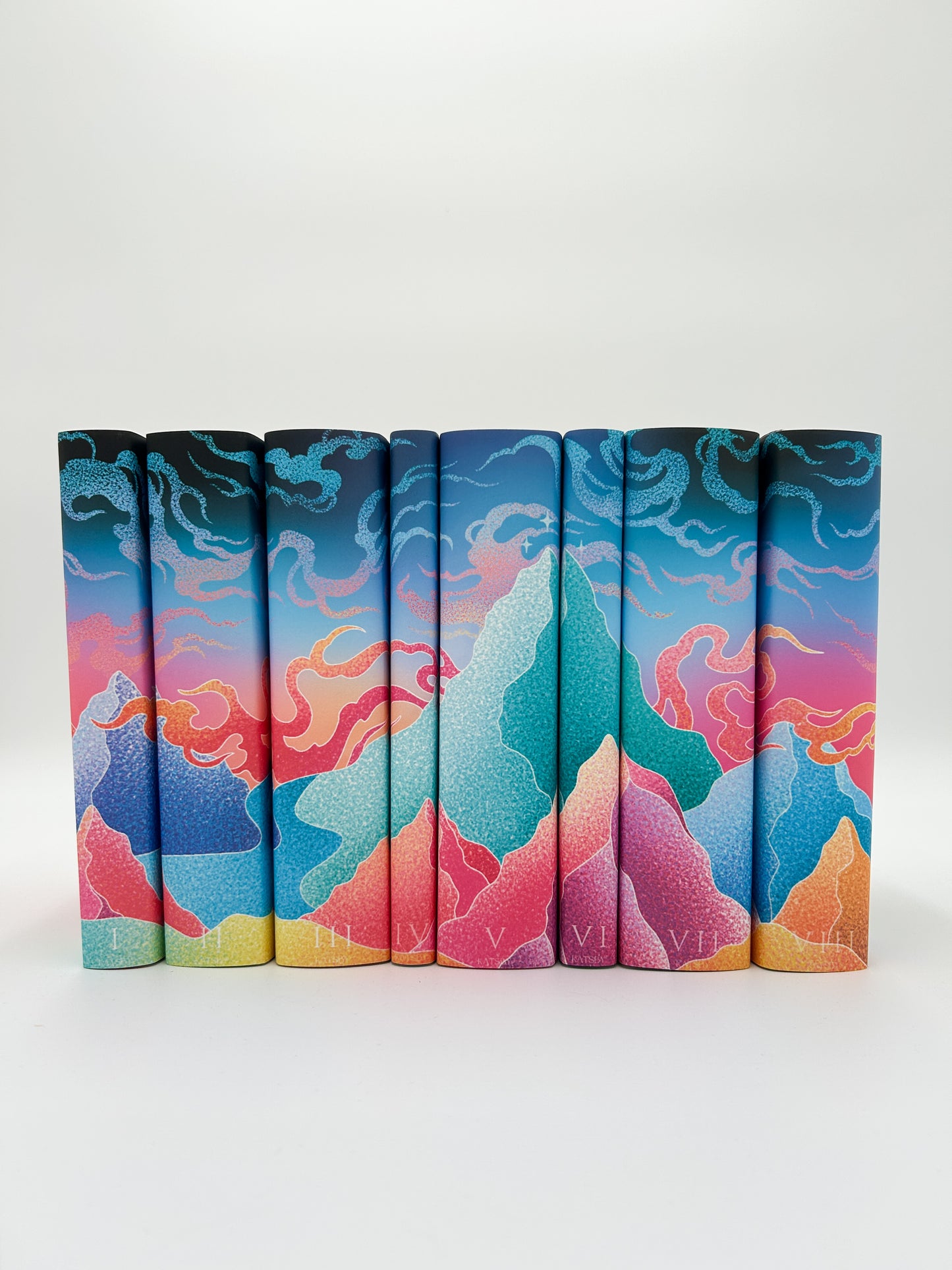 Velaris inspired Printable Book Covers | ACOTAR inspired Book Stack | Feysand inspired Decorative Dust Jackets