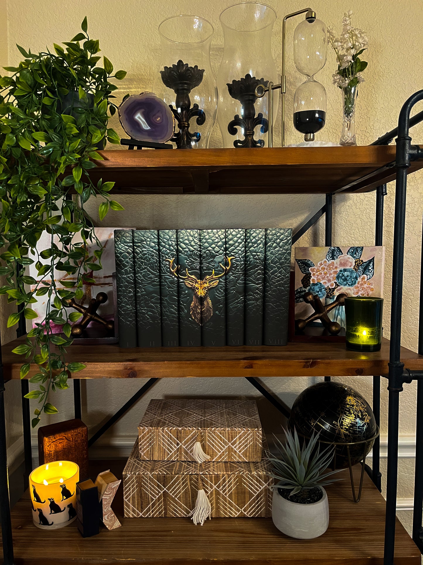 Terrasen-Inspired Stag Set Dust Jackets
