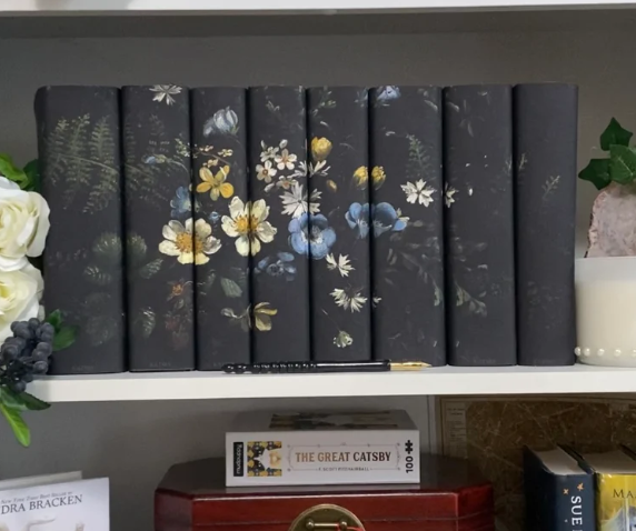 Spray of Flowers and Ferns Dust Jackets