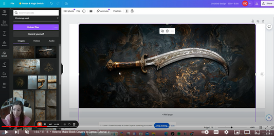 How to Make Book Covers | Making Book Covers in Canva or Adobe Illustrator