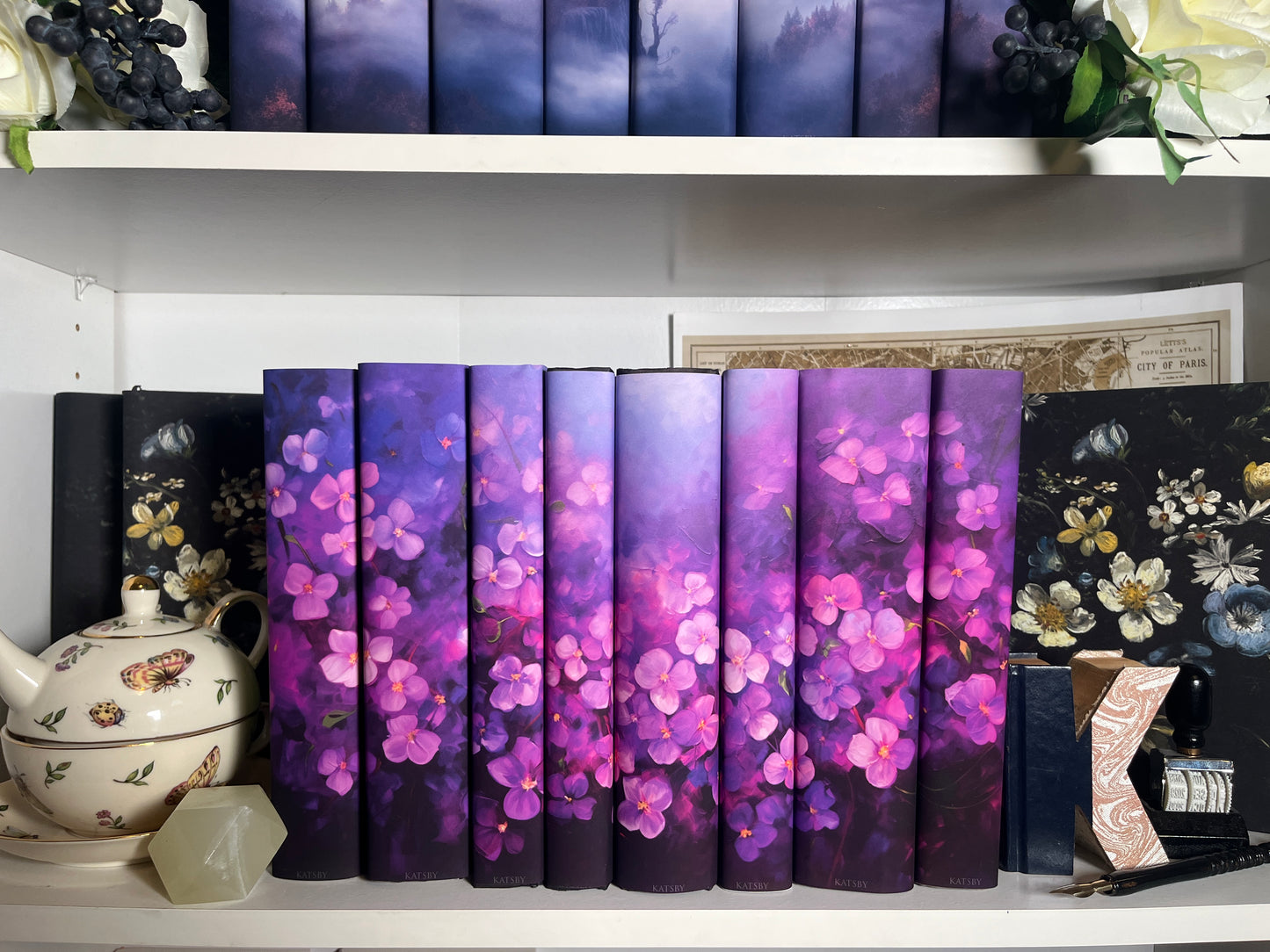 Dragon Florals Dust Jackets