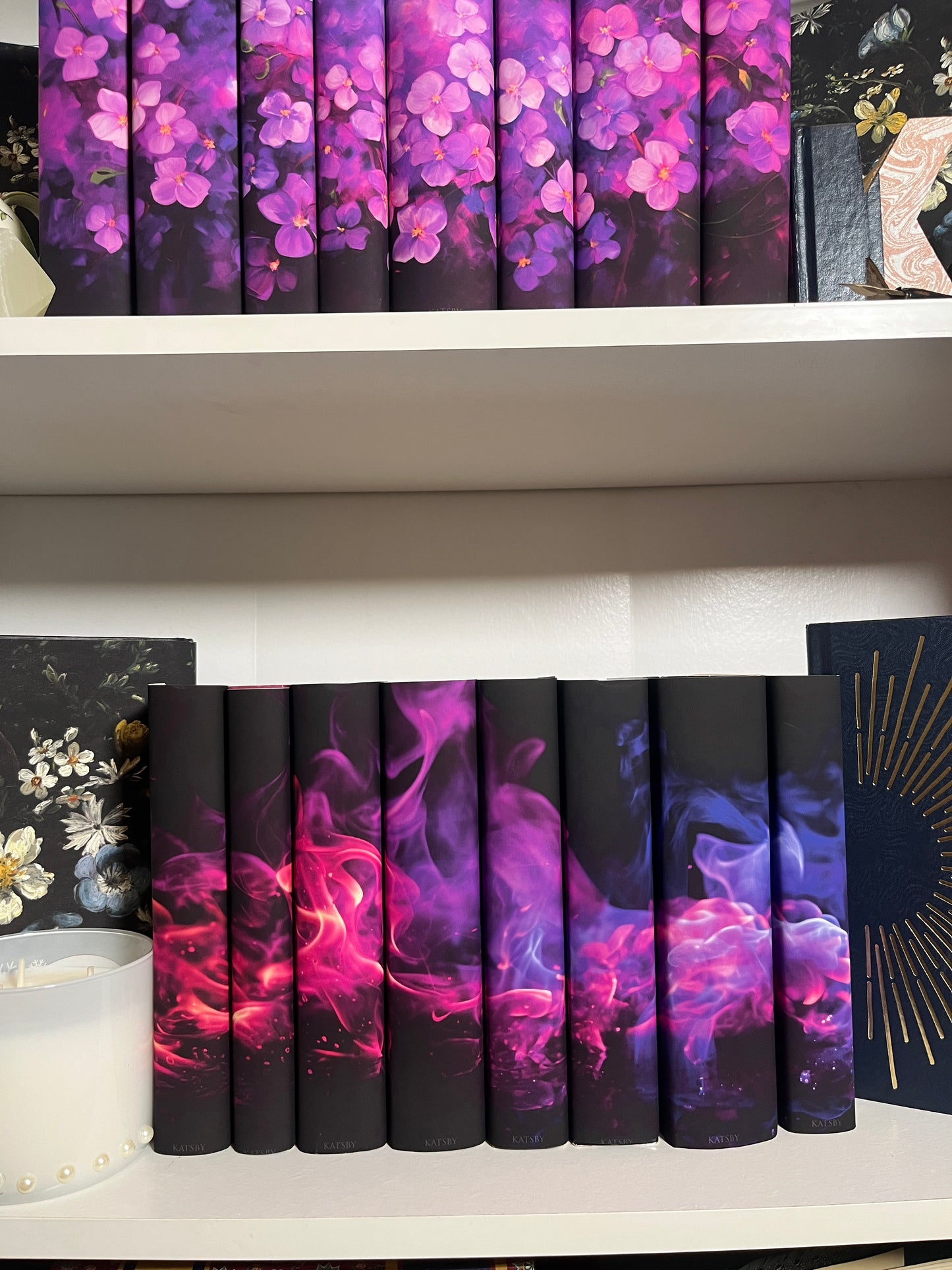 Dragon Flames Dust Jackets