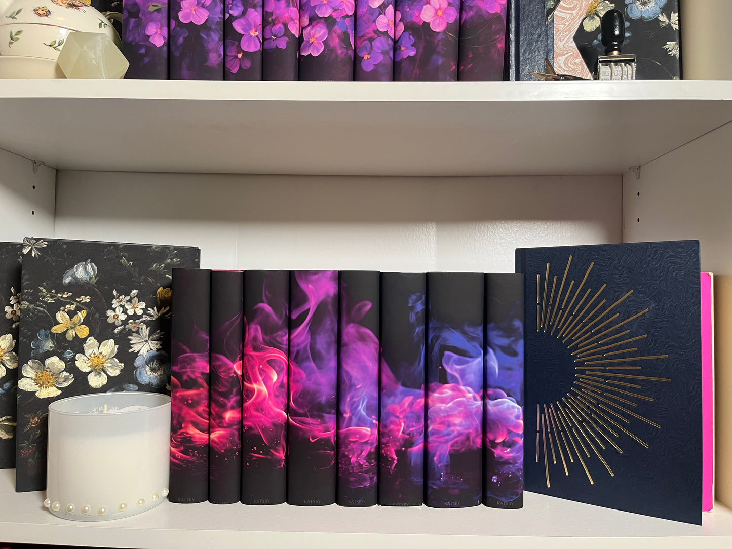 Dragon Flames Dust Jackets