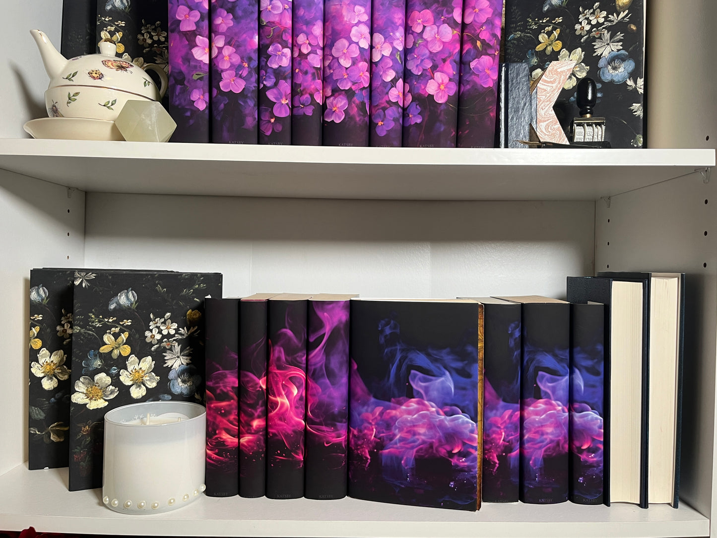 Dragon Flames Dust Jackets