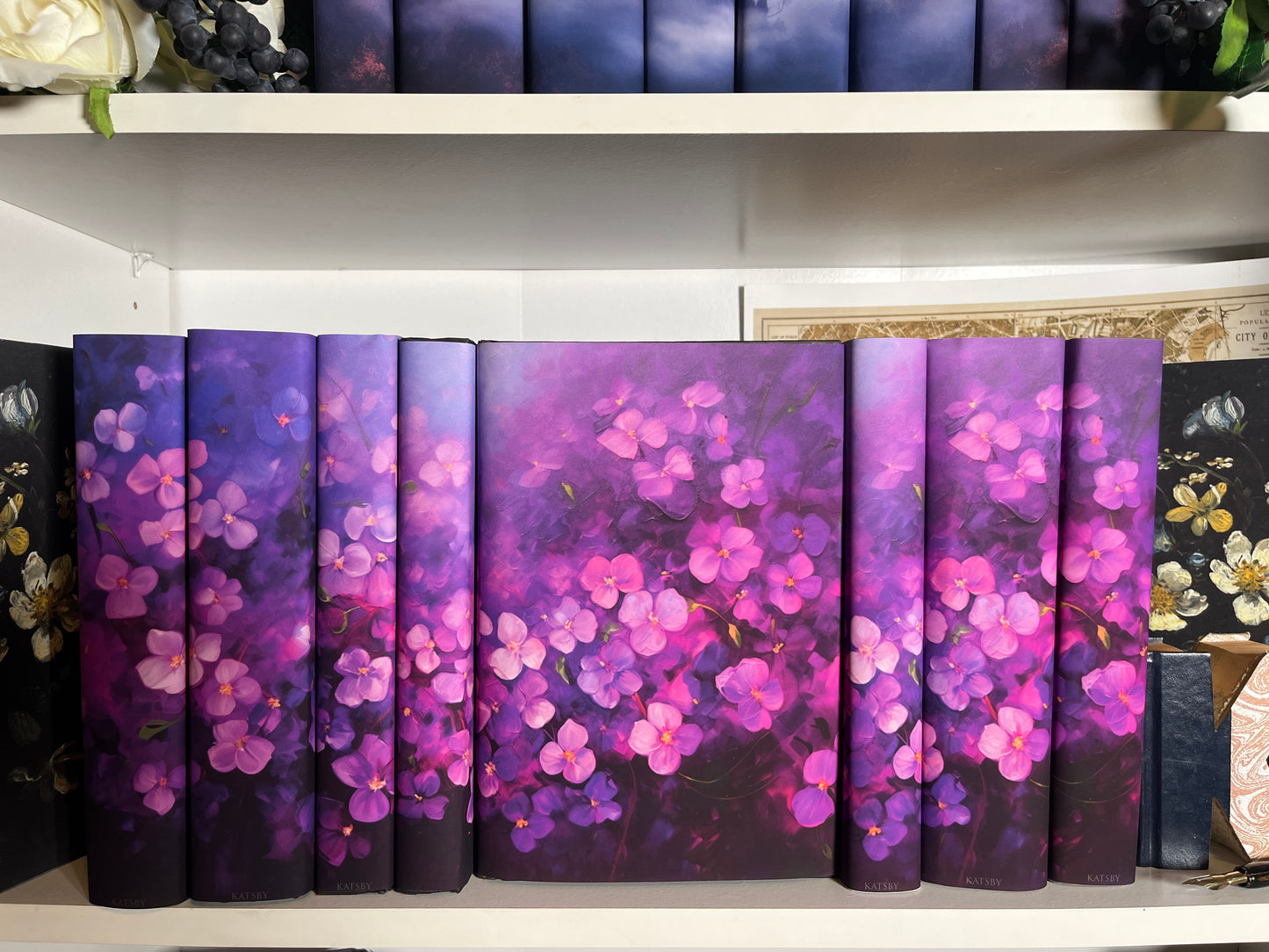 Dragon Florals Dust Jackets