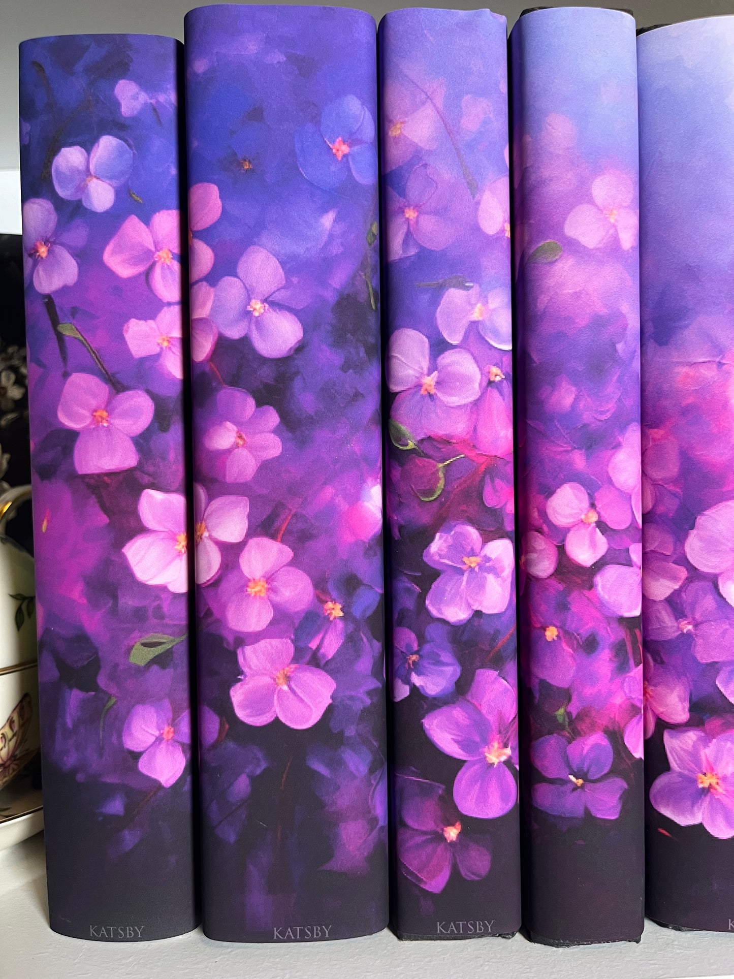 Dragon Florals Dust Jackets