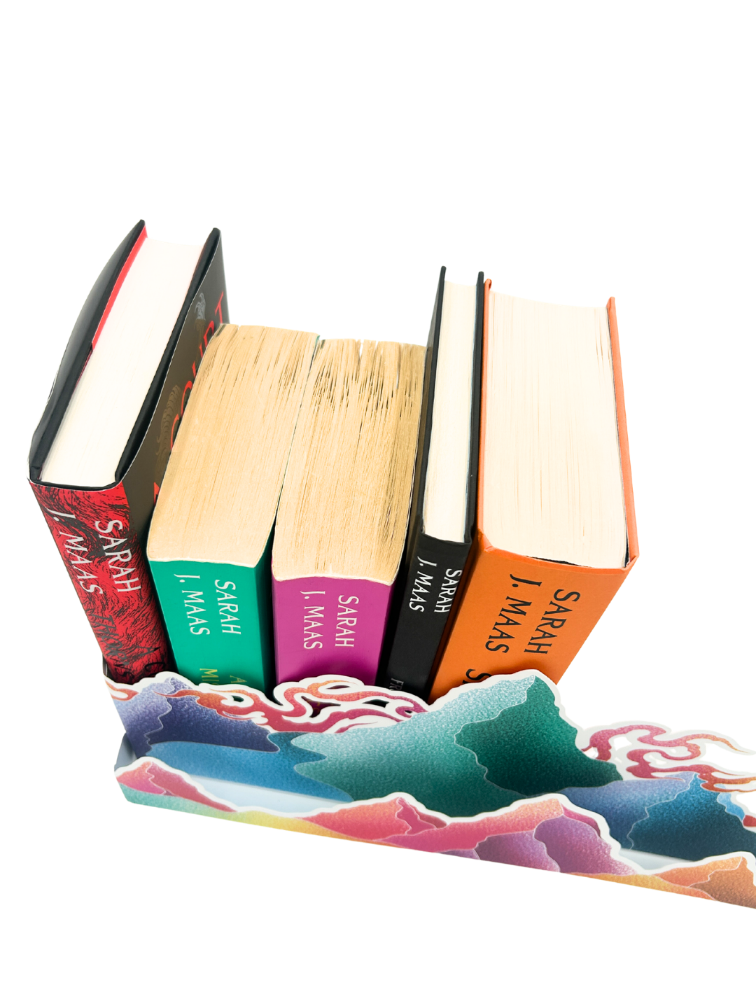 Velaris Decorative Book Huggie: ACOTAR Inspired Shelf Decor | Highlighter Mountains